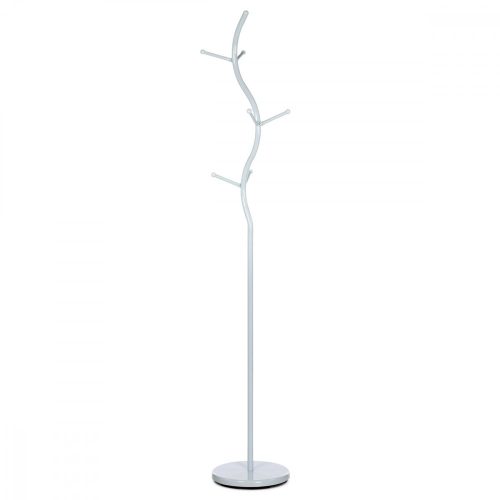 Cuier de  metal de culoare albă. Înălțime: 181 cm 80003-09 