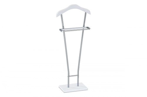  83499  Suport de haine,valet, metal cromat alb