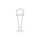  83499  Suport de haine,valet, metal cromat alb