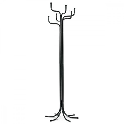 Cuier Negru tip Pom pentru hol, Înălțime: 188 cm 83707-06 