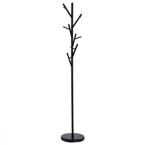 Cuier Negru  tip Pom pentru hol, Înălțime: 170 cm 83766-02A 