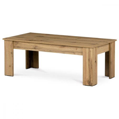 Masă de cafea modernă în culoarea stejarului Wotan  120x60x45 cm. ACT-120