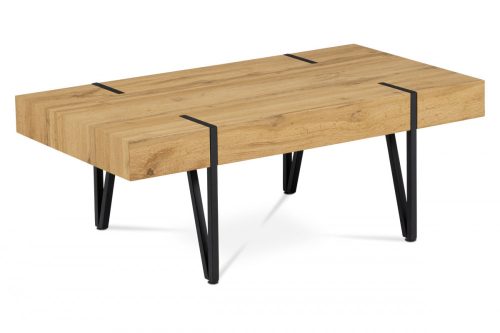 Ahg-233 Masă modernă pentru cafea în culoarea stejarului sălbatic 110x60x42 cm