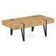 Ahg-233 Masă modernă pentru cafea în culoarea stejarului sălbatic 110x60x42 cm