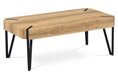 Ahg-241 Masă modernă pentru cafea în culoarea stejarului sălbatic 110x60x43