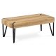 Ahg-241 Masă modernă pentru cafea în culoarea stejarului sălbatic 110x60x43