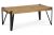 Ahg-260 Masă pentru cafea la modă în culoarea stejarului sălbatic 110x60x42 cm