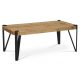 Ahg-260 Masă pentru cafea la modă în culoarea stejarului sălbatic 110x60x42 cm