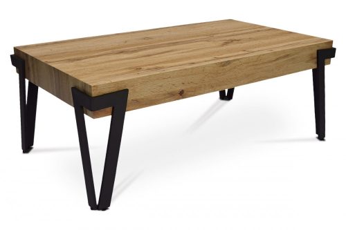 Ahg-263 Masă de cafea la modă în culoarea stejarului 112x62x43 cm
