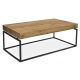 Masă de cafea modernă în culoarea stejarului sălbatic 110x60x43 cm AHG-264 