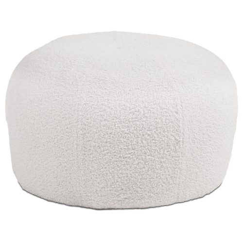 Taburet Bouclé cu model deosebit AK-307 