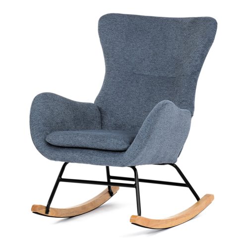 Balansoar Culoare Albastru, Tapițat Cu Material Textil AK-376 