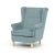 Scaun de relaxare, tapițerie din material verde, AK-388
