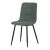 Scaun modern Fabric verde cu tapițerie CT-281