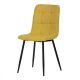 Scaun modern cu tapițerie Galbenă CT-281 