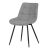 Scaun modern de culoarea gri. CT-395