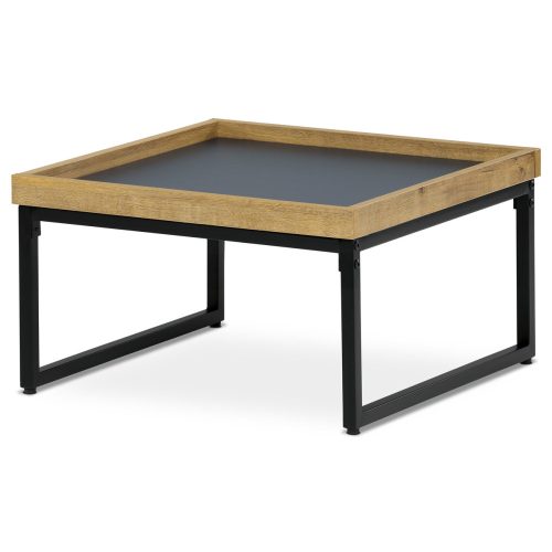 Măsuță  De  Cafea Gri  Cu Decor Din Stejar  CT-612