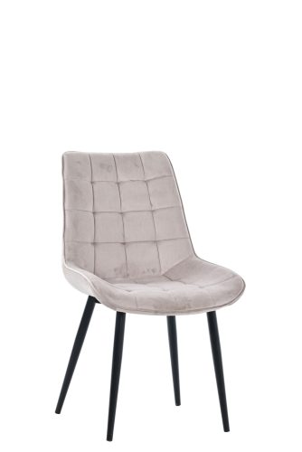 Scaun modern din catifea în culoarea trufei Firenze DC-2051