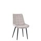 Scaun modern din catifea în culoarea trufei Firenze DC-2051