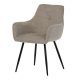 Scaun modern în carouri din țesătură Truffle . DCH-226