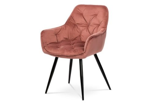 Scaun Vintage culoare roz Dch-421 