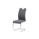 Scaun modern cu bază de sanie gri Dcl-405 