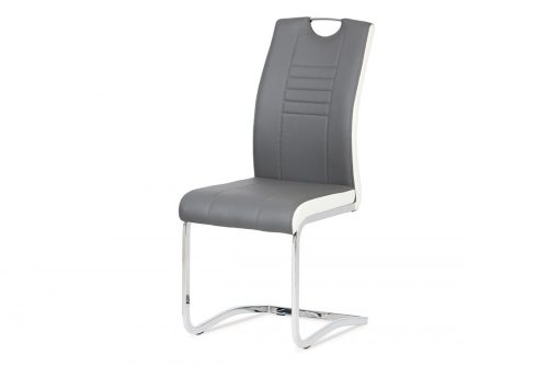 Scaun modern cu bază de sanie gri Dcl-406 