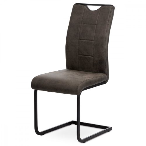 Scaun modern cu bază de sanie gri Dcl-412 