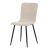 Scaun elegant de culoarea alb închis. DCL-964