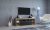 Suport TV Everest cu iluminare LED, culoare stejar vechi/antracit, 140 cm.
