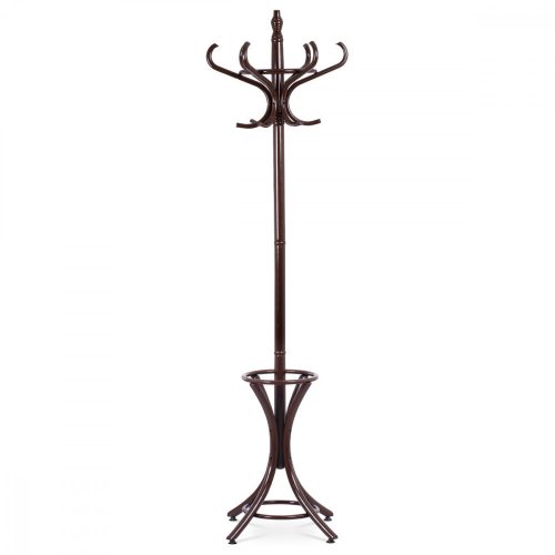 SolidWood Cuier Culoare maro închis. Înălțime: 185 CM F-2059 