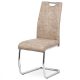Scaun Modern Sled-Back Dining  Vintage Latte cu tapițerie Hc-483 