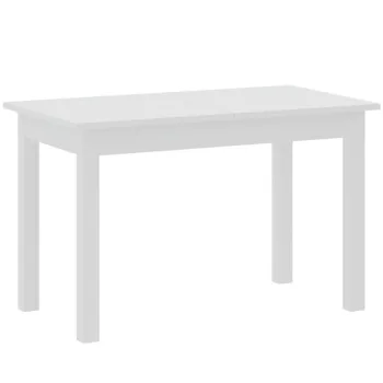 Masă de dining NEO albă, 120 cm