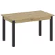 Masă de dining NEO stejar/negru, 120 cm
