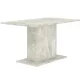 Masă de dining modernă culoare beton. THEO 138x80 cm