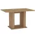 Masă de dining modernă stejar Wotan. LOWA SMALL 120 cm