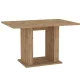 Masă de dining modernă stejar Wotan. LOWA SMALL 120 cm