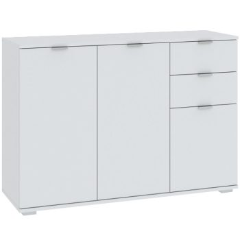 Comodă Albă EASY 107 cm