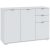 Comodă Albă EASY 107 cm