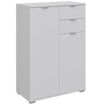 Comodă Albă cu Sertare EASY 71,5 cm