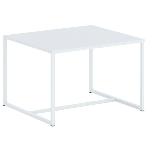 Măsuță de cafea BARBOSSA, culoare albă, 67 cm