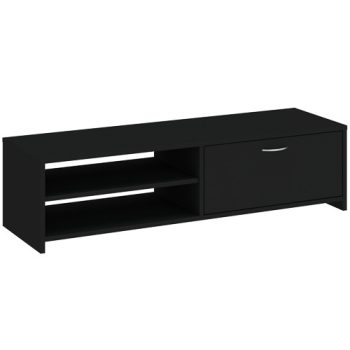 Suport TV în culoare neagră. CATCHY 120 cm