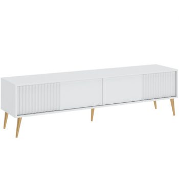 Dulap TV BARCELONA, culoare albă