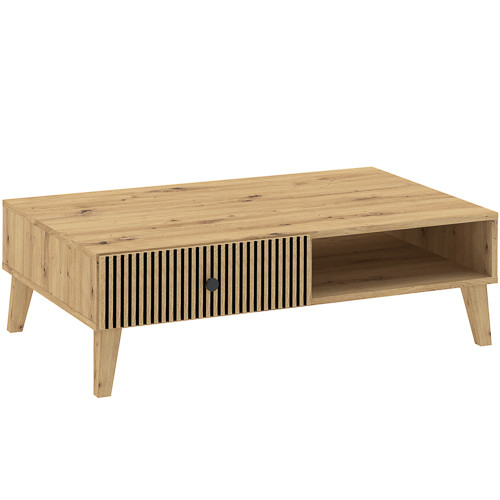 Măsuță de cafea BERLIN cu 2 sertare, 100 cm.