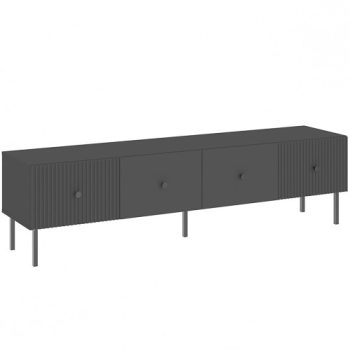 Suport TV în culoare neagră. VIENA LOWBOARD 180 cm