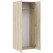 Șifonier cu două uși, cu bară pentru umerașe – WARDROBE 2D