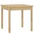 Masă de bucătărie SENDI, culoare stejar, 80 cm