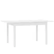 SENDI Étkezőasztal Fehér Színben 120 cm