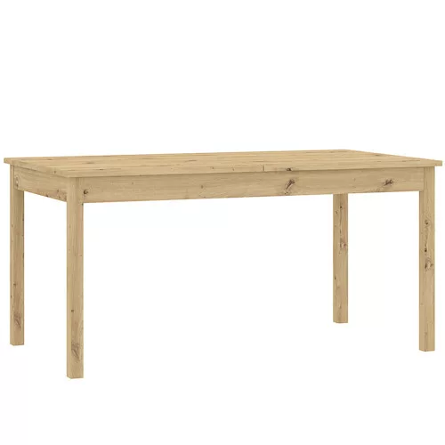 SENDI Étkezőasztal Tölgy Színben 160 cm