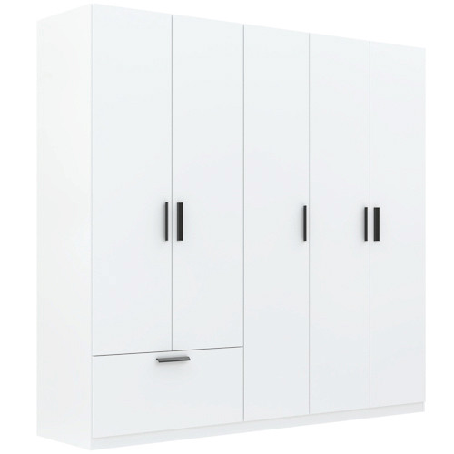 Șifonier LITA alb, 225 cm